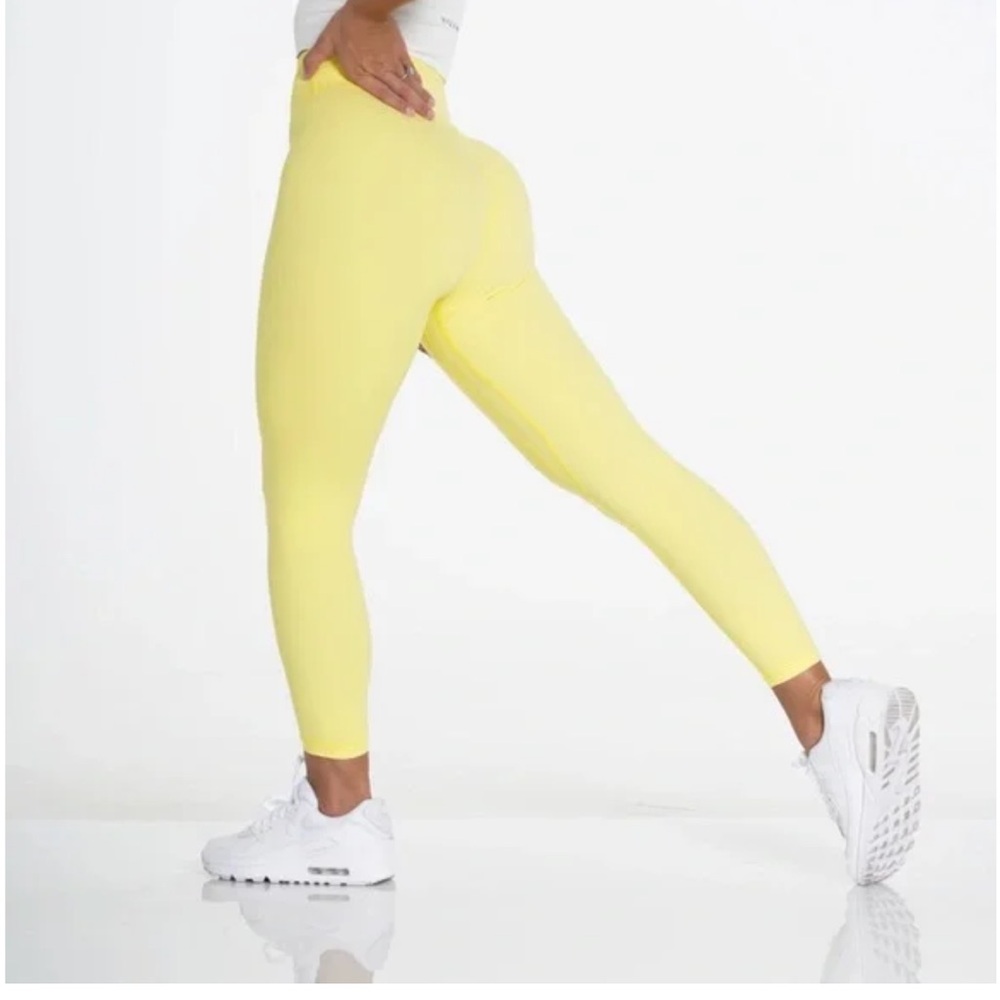 NVGTN Canary Yellow Signature Leggings